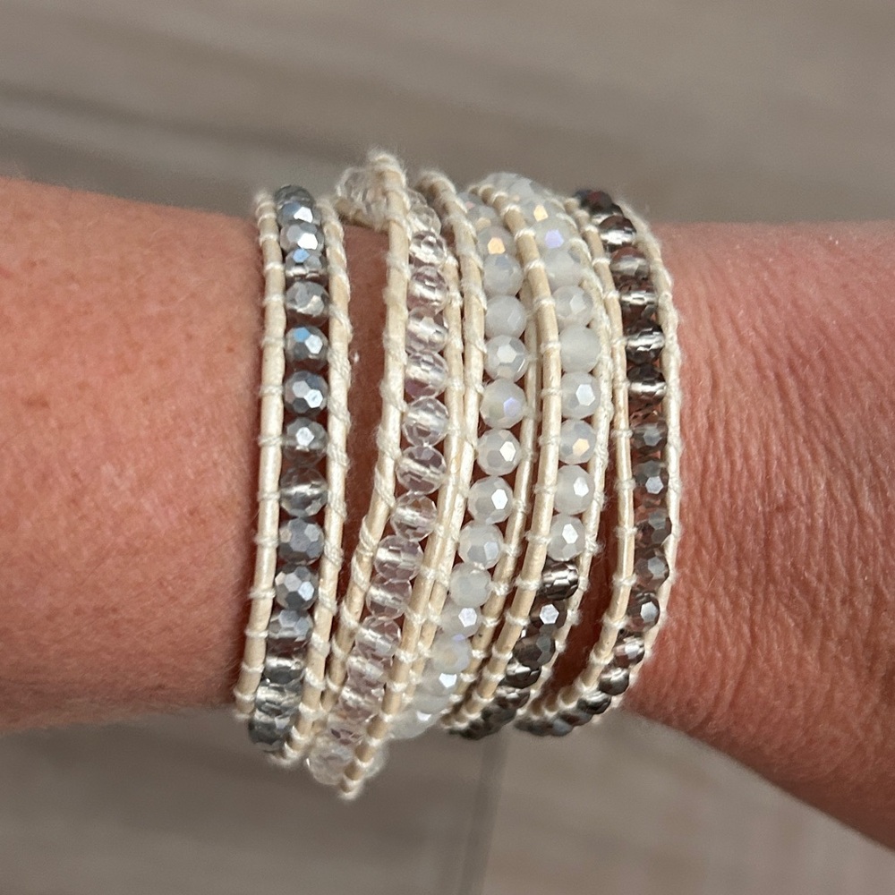 Victoria Emerson Beaded Wrap Bracelet
